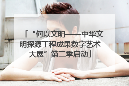 “何以文明——中华文明探源工程成果数字艺术大展”第二季启动