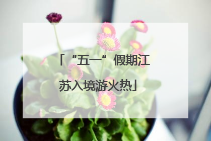 “五一”假期江苏入境游火热