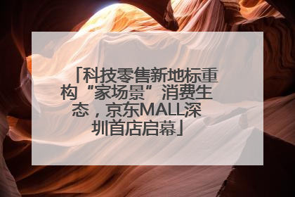 科技零售新地标重构“家场景”消费生态，京东MALL深圳首店启幕