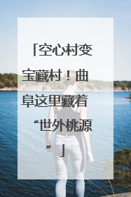 空心村变宝藏村！曲阜这里藏着“世外桃源”