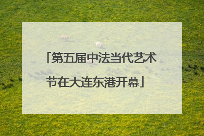 第五届中法当代艺术节在大连东港开幕