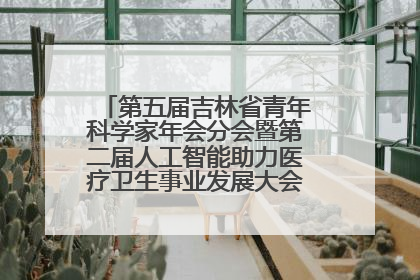 第五届吉林省青年科学家年会分会暨第二届人工智能助力医疗卫生事业发展大会在长春召开