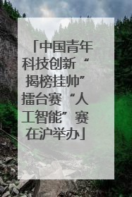 中国青年科技创新“揭榜挂帅”擂台赛“人工智能”赛在沪举办