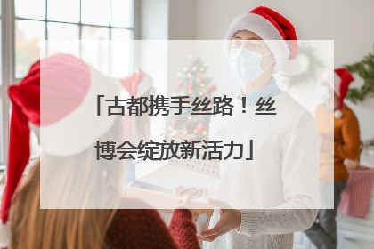 古都携手丝路！丝博会绽放新活力