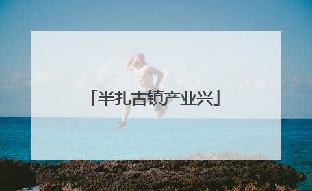 半扎古镇产业兴