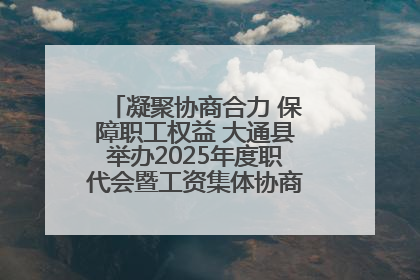 凝聚协商合力 保障职工权益 大通县举办2025年度职代会暨工资集体协商现场观摩交流活动