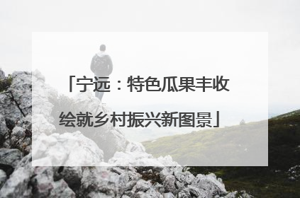 宁远：特色瓜果丰收绘就乡村振兴新图景