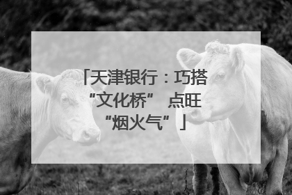 天津银行：巧搭“文化桥” 点旺“烟火气”