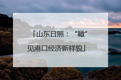 山东日照：“瞰”见港口经济新样貌