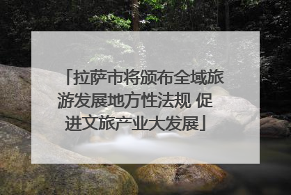 拉萨市将颁布全域旅游发展地方性法规 促进文旅产业大发展