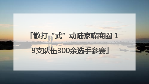 散打“武”动陆家嘴商圈 19支队伍300余选手参赛
