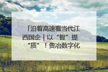 沿着高速看当代江西国企｜以“智”提“质”！贵冶数字化转型迈出新步伐
