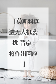 莫斯科连遭无人机袭扰 普京：将作出回应