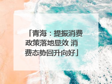 青海：提振消费政策落地显效 消费态势回升向好