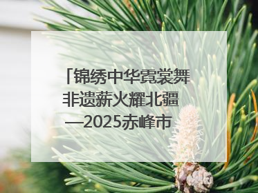 锦绣中华霓裳舞 非遗薪火耀北疆—2025赤峰市“文化和自然遗产日”非遗宣传展示活动纪实