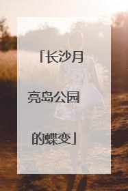 长沙月亮岛公园的蝶变