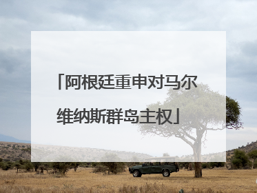 阿根廷重申对马尔维纳斯群岛主权
