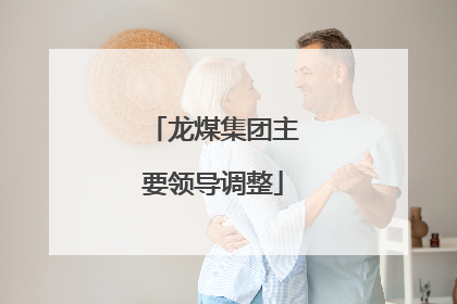 龙煤集团主要领导调整