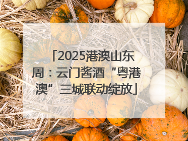 2025港澳山东周：云门酱酒“粤港澳”三城联动绽放