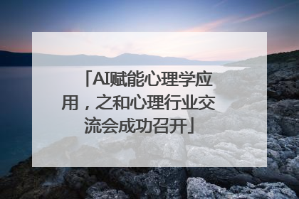 AI赋能心理学应用，之和心理行业交流会成功召开